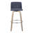 Thea 30" Fixed-Height Bar Stools with Bent Wood Legs & Round Footrest-94352149-94352150-129427576