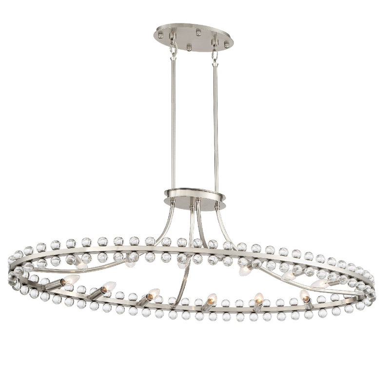 Kristine 12 - Light Pendant, Nickel