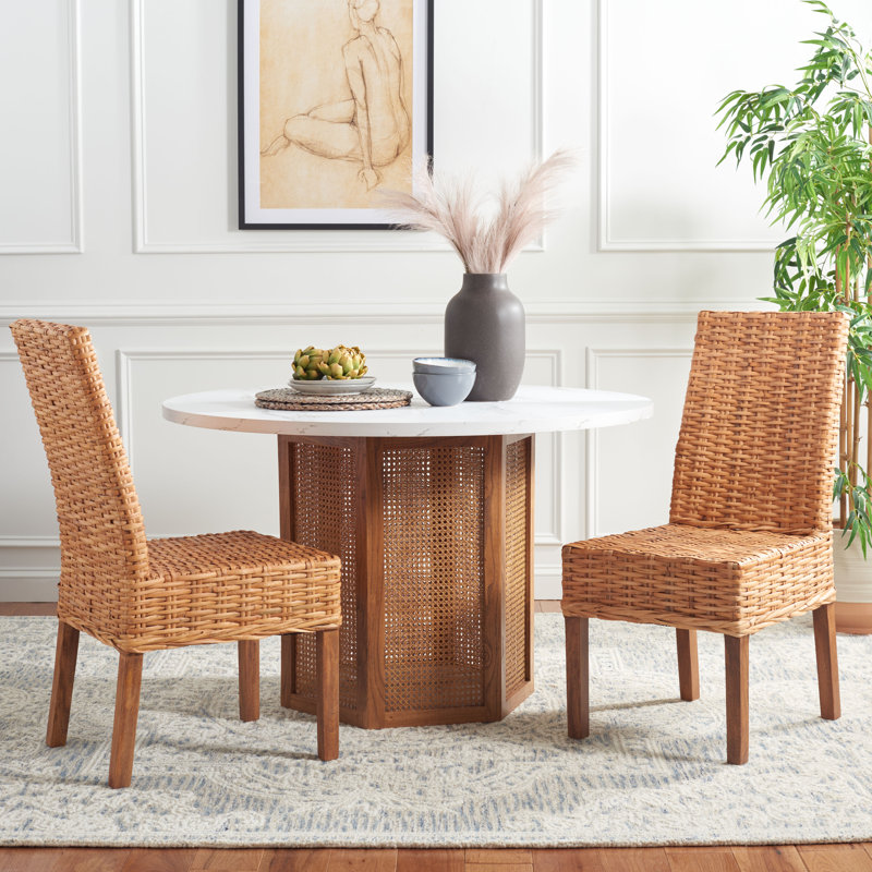 Colista Side Chair, Honey/Honey Oak