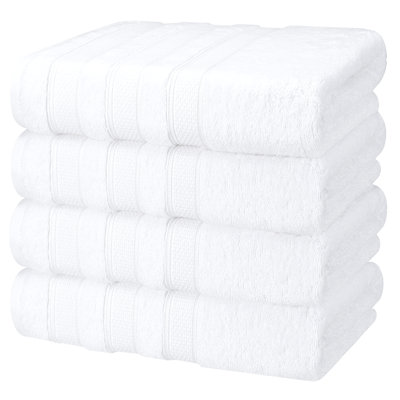 Ensemble de serviettes de bain turques 100% coton 4 pièces