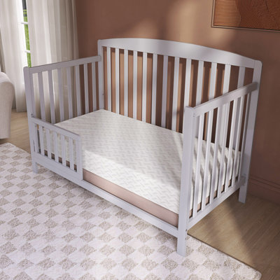 Matelas pour lit de bébé et tout-petit 5 po Baby Fairy Dust Cloud, certifié GREENGUARD Gold et BSA, respirant, résistant à l'eau, housse lavable à la machine, 52 po x 28 po x 5 po