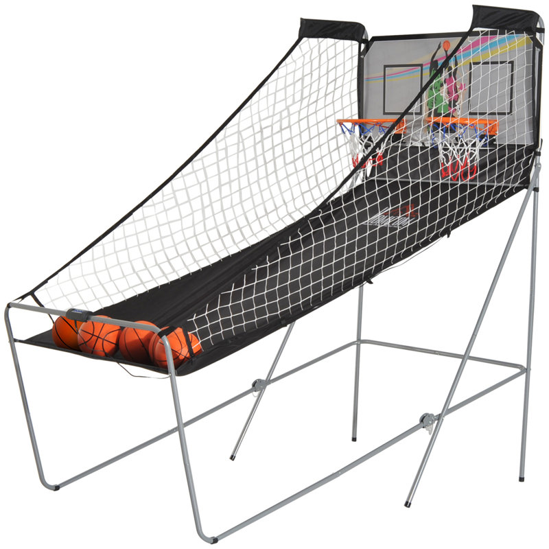 HomCom 2 Player Basketball Arcade Game