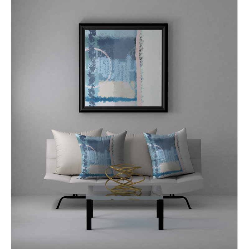 Housse de coussin décorative carrée Quick ACE, 20 po X 20 po