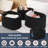 1 Pack Rope Baskets For Storage Basket, Cotton Rope Woven Basket With Handles. Blanket Basket For Storing Clothes, Toys, Books, Shelves Etc, 15''L X 10''W X 9.5''H-101341995