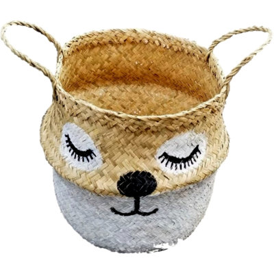 August Grove Seagrass Decorative Basket