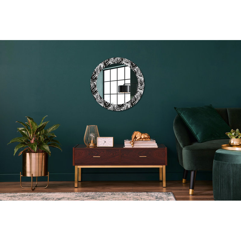 Huldar Glass Flat Wall Mirror