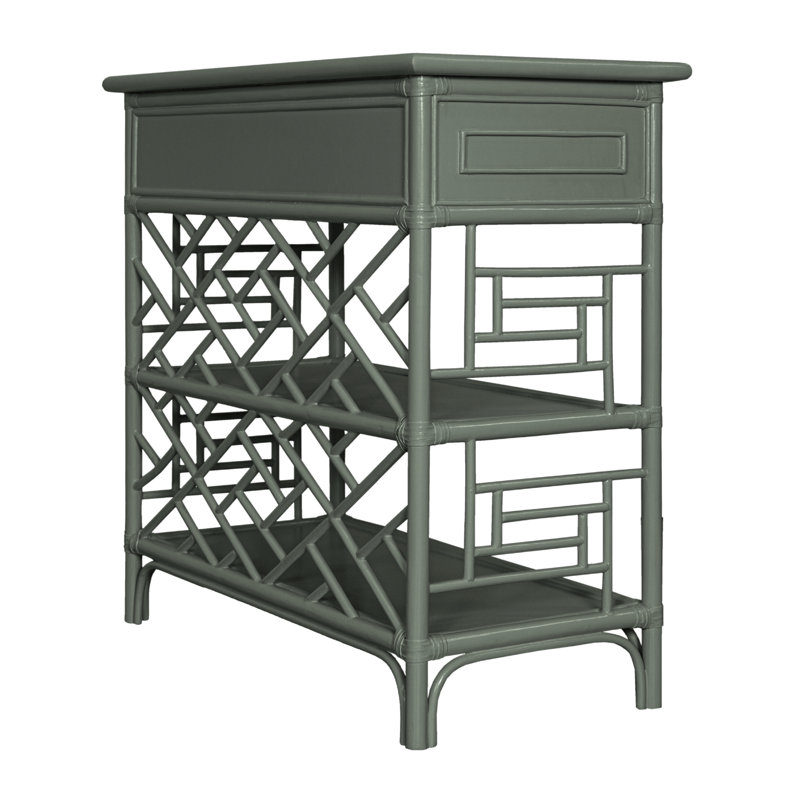 Chippendale End Table, Evergreen