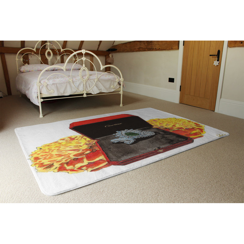 Dougherty Shag Area Rug, Rectangle 140 x 200cm