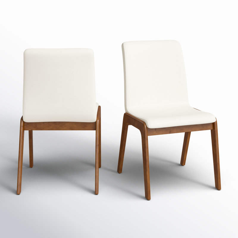 Nelda 18.5" Wide Dining Chair, Crème