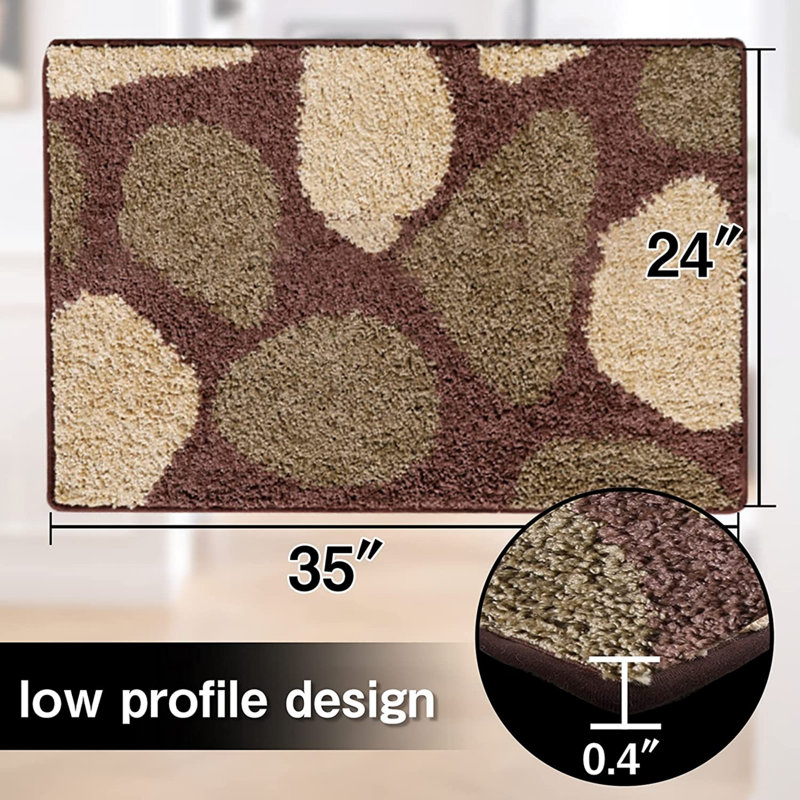 Non-Slip Geometric Indoor Doormat