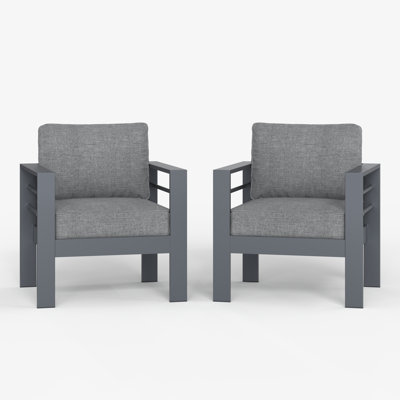 Layinsun Aluminum Outdoor Patio Chairs