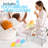 Zulay Kitchen Toothpaste And Toothbrush Holder