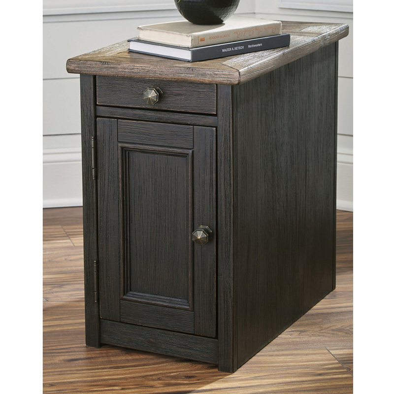 Table de bout avec rangement Edmore