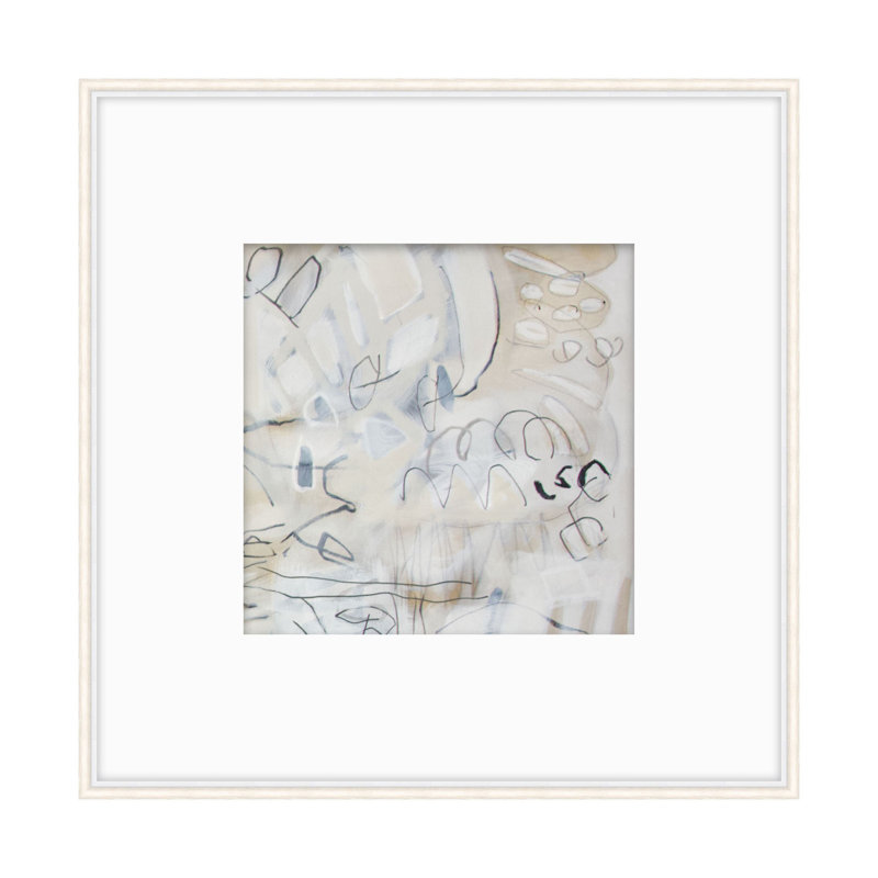 Les lignes entre 4 par Michelle L, H 34,25 po x l 34,25 po