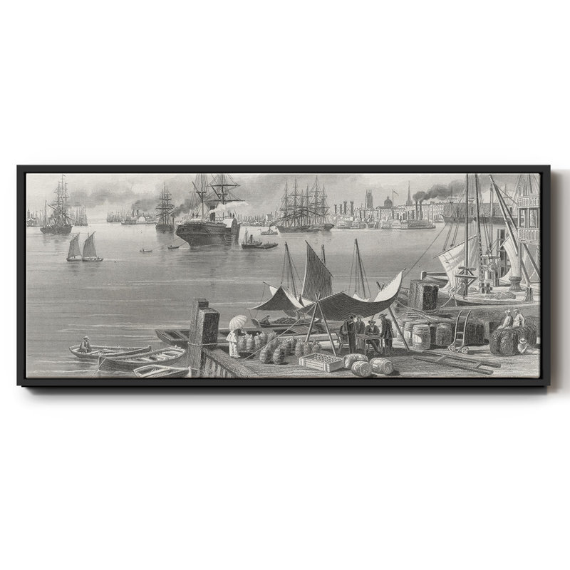 Nouvelle-Orléans - Toile encadrée, H 12 po x l 30 po