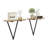 Clydean Floating Reversible Triangle Wall Shelves-1599410534