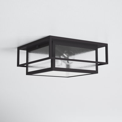Stumbaugh Square Outdoor Flush Mount