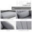 HOMCOM Swivel Accent Chair Linen Fabric Tub Vanity Chair-2005773939