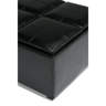 Fresh Look at Simpli Home Avalon 35 W Upholstered Vegan Leather Modern Square
