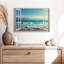 «Window to Sultry Beach», reproduction sur toile-1918479685