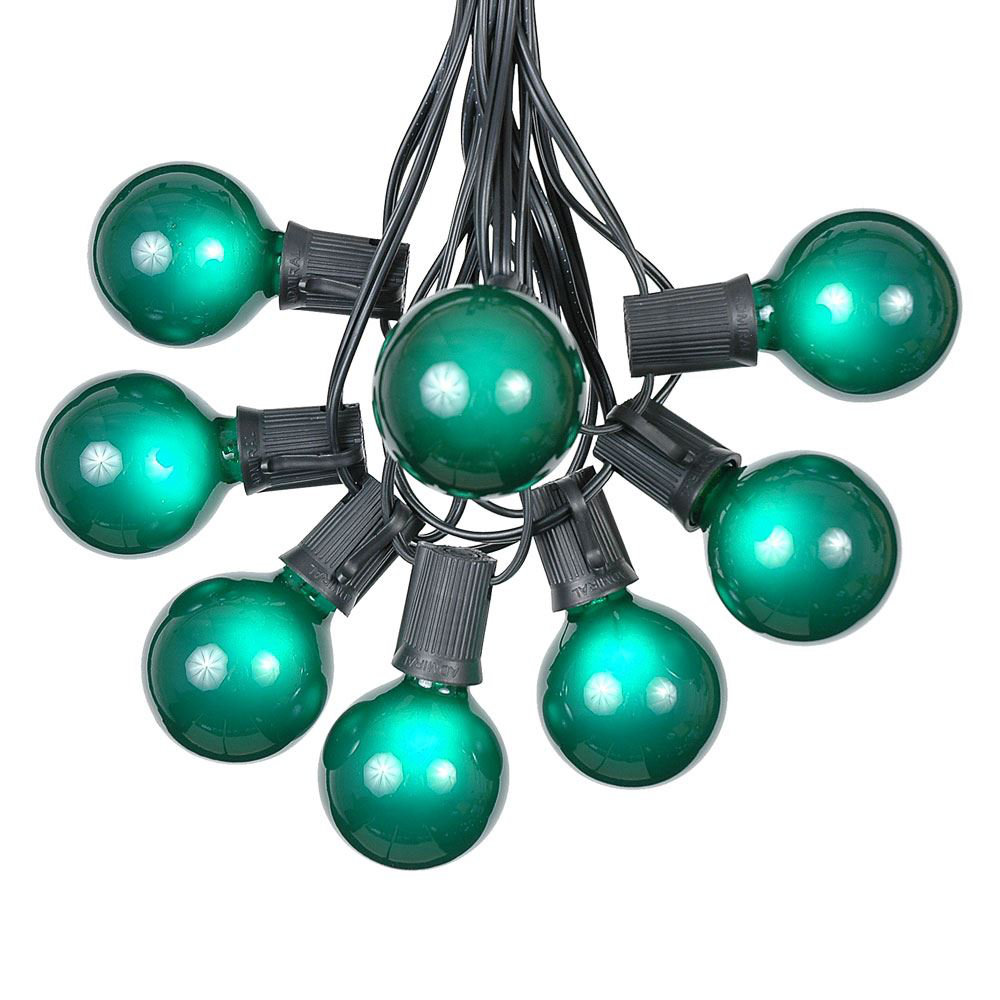 Outdoor 100 - Bulb 100'' Plug-in Globe String Light The Party Aisle™ Bulb 