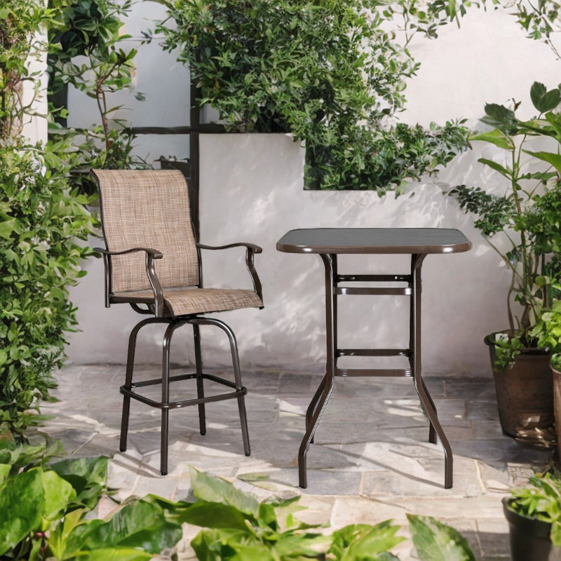Table de bar Haydn, Brun