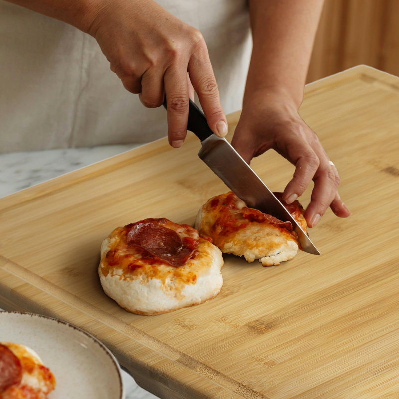 Bamboo Wooden Cutting Boards, 50.70 W cm x 50.70 L cm