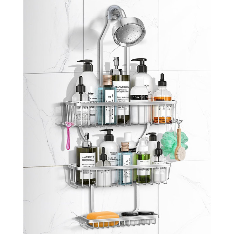 Organisateur de douche suspendu Never Never, Argent argent