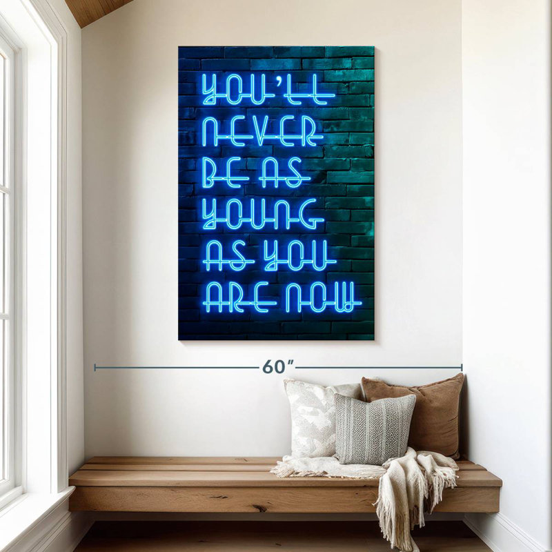 Tergel You'll Never Be, 48" H x 32" W