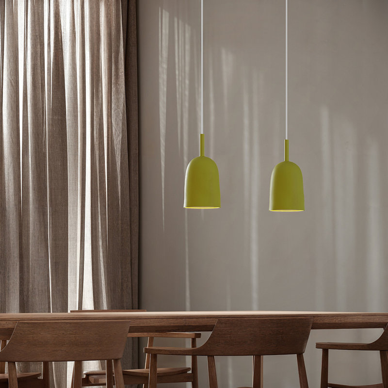 Vessel Pendant Light, 24" H x 14.5" W x 9" D, Poppy, White
