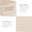 Bac de rangement en coton Rosecliff Heights-205915809