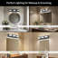 Luminaire à DEL à intensité variable pour meuble-lavabo-122056466-122056468
