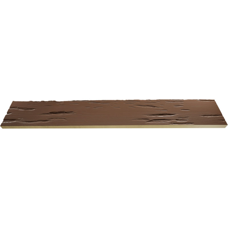 Planche en faux bois Pecky Cypress Endurathane, H 6 po x l 72 po x P 1 po, Bois rouge
