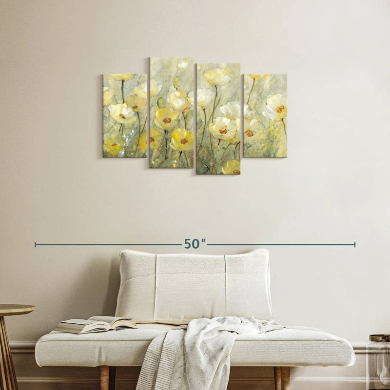 Été en fleurs II, H 22 po x l 36 po