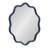 Talma Round Scalloped Wall Mirror