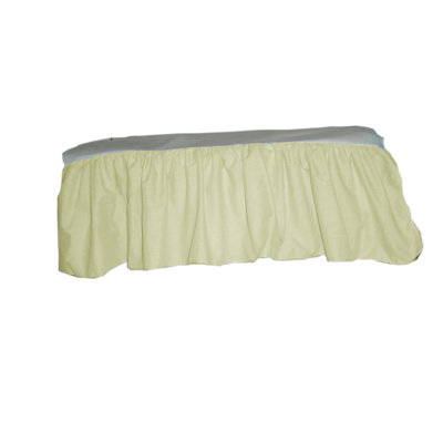 Gingham Crib Dust Ruffle / Skirt