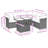 Vidaxl Garden Sofa Set