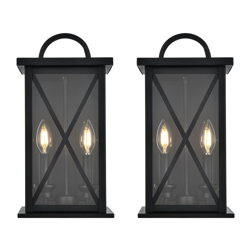 Channahon Wall Light, Black