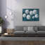 «Simple Agapanthus Dark» par Danhui Nai, art mural sur toile-1402193029
