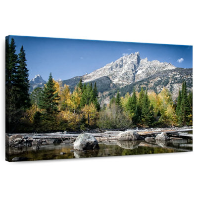 Paysage montagneux d'Alvord Teton