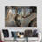 Shimmering Gray Marble Modern Wall Art With Glass Printing Ideal For Enhancing Any Home Decor With Its Unique Style And Charm | Rectangle-2103285252