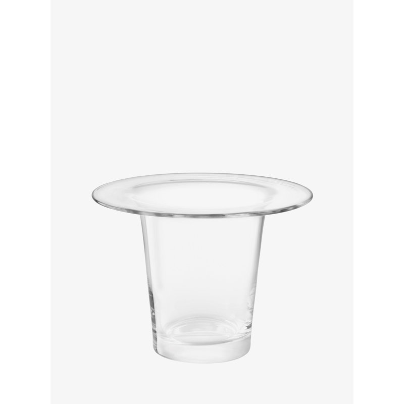 Victoria Hurricane Candle Holder, 7.5" H x 10.5" W x 10.5" D, Clear