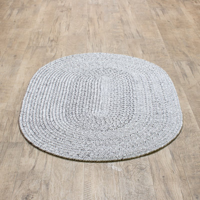 Tapis intérieur / extérieur en polypropylène tressé à la main