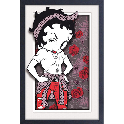 Boop- Rebel 11x17 Under Plexi Framed Poster