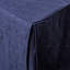 Couvre-lit bleu marine très grand - 3 pièces en coin, surface en microfibre douce avec coins plissés, rembourrage à 100%-119379867-119379862