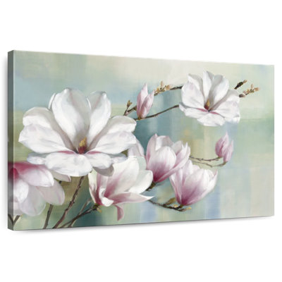 Fleurs de magnolia blanc Harnek