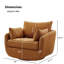 Ensemble de 2 fauteuils pivotants modernes Boucle-122164009