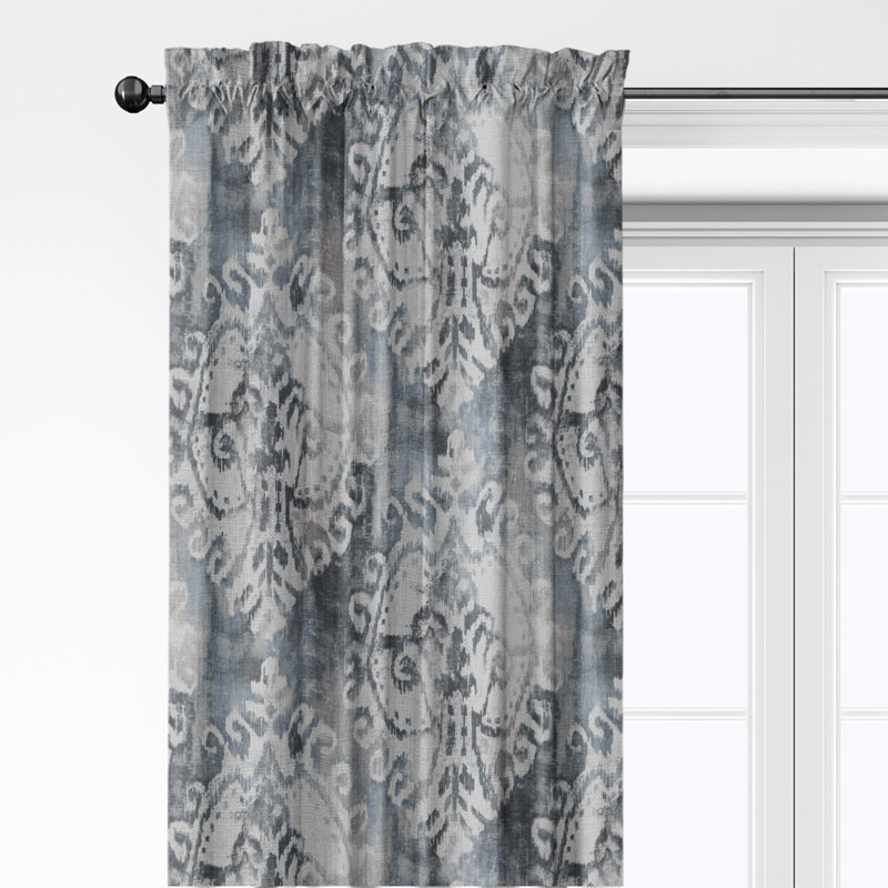 Ensemble de 2 panneaux de rideaux à passe-tringle Oxford Ash - 50 x 72, 72