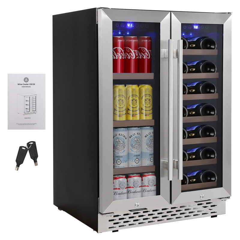 Réfrigérateur à boissons 120 canettes (12 oz) Fashionwu