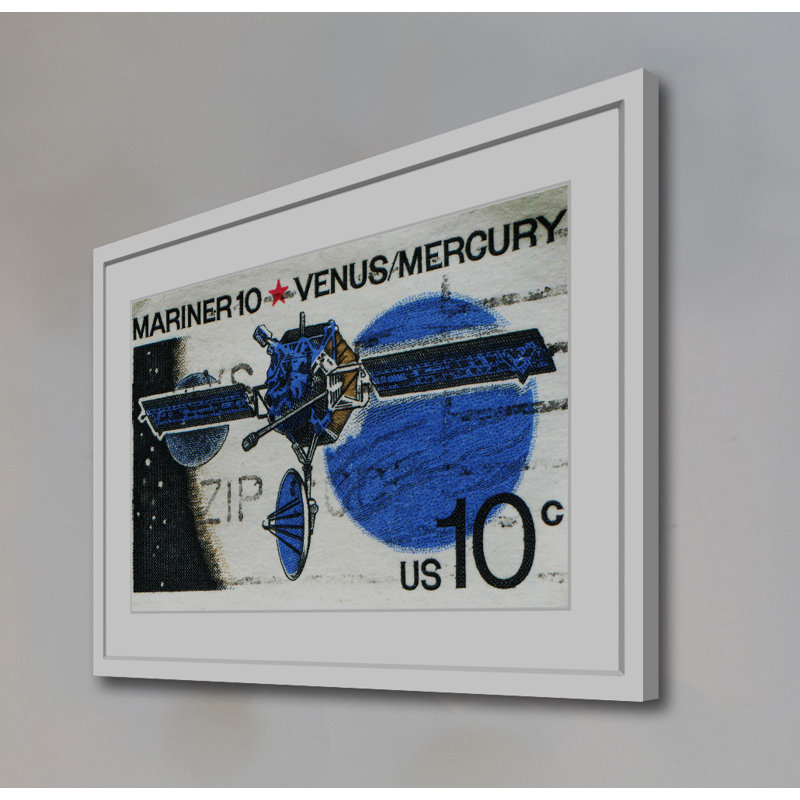 Mariner 10 - Print on Canvas, 61cm H x 91cm W x 3.81cm D